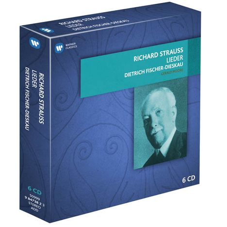 Richard Strauss (1864-1949): Sämtliche Klavierlieder, 6 CDs
