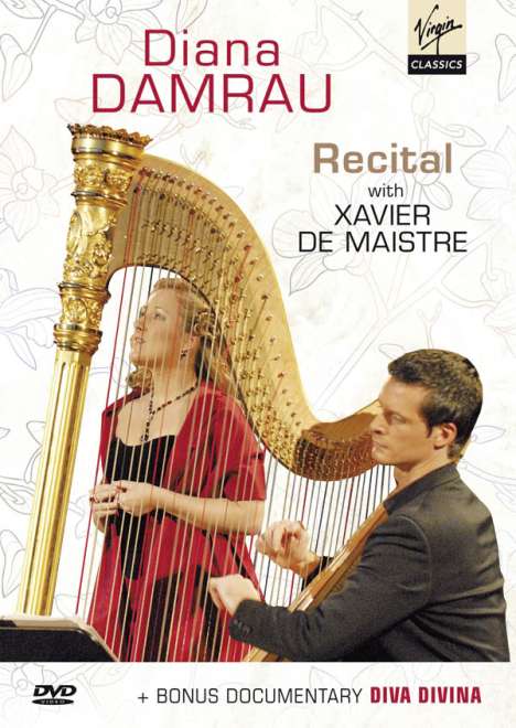 Diana Damrau &amp; Xavier de Maistre - Baden Baden Recital, DVD