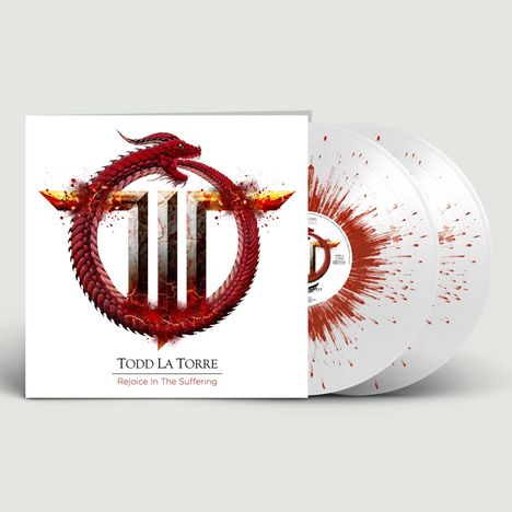 Todd La Torre: Rejoice In The Suffering (Limited Edition) (White / Red Splatter Vinyl), 2 LPs