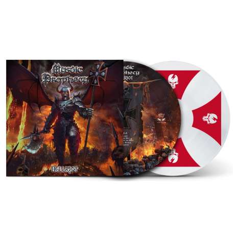Mystic Prophecy: Hellriot (Limited Edition) (Picture Disc) (Black/Red Cross Vinyl), LP