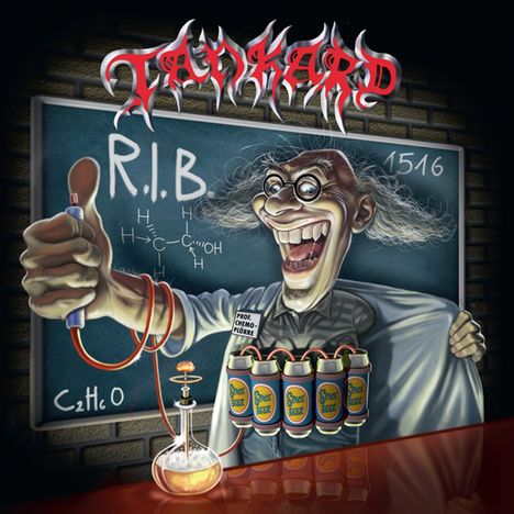 Tankard: R.I.B. (Limited Edition) (Red/White/Black Splatter Vinyl), LP