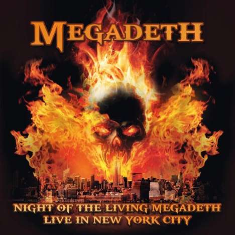 Megadeth: Night Of The Living Megadeth - Live In New York City (180g) (Limited-Edition) (Red Vinyl), LP