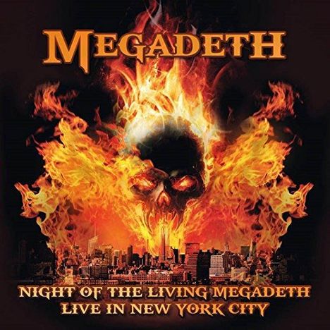 Megadeth: Night Of The Living Megadeth: Live In New York City 1994, CD