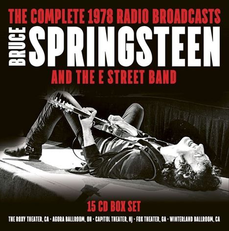 Bruce Springsteen: The Complete 1978 Radio Broadcasts, 15 CDs