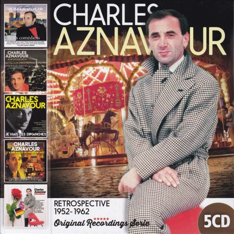 Charles Aznavour (1924-2018): Retrospective 1952 - 1962, 5 CDs