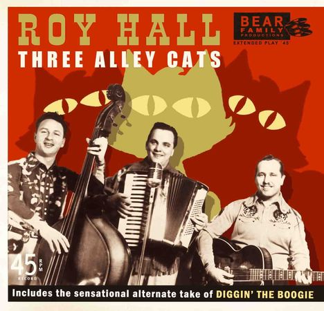 Roy Hall: Three Alley Cats (Limited-Numbered-Edition), Single 7"