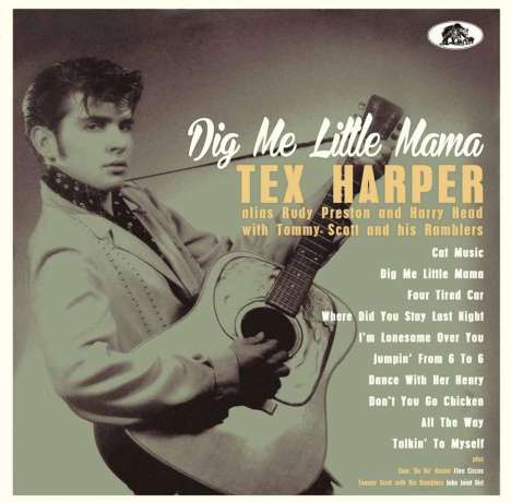 Tex Harper: Dig Me Little Mama, Single 10"