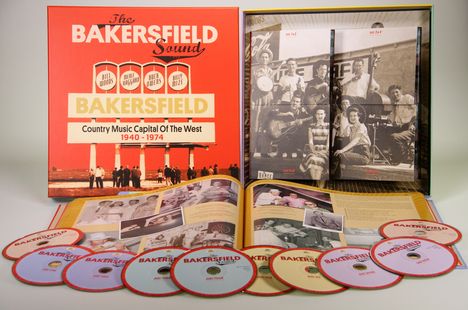 The Bakersfield Sound 1940 - 1974, 10 CDs