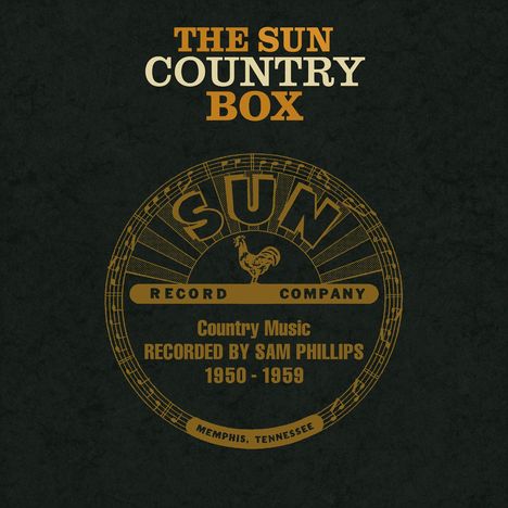 The Sun Country Box: Country Music Recorded By Sam Phillips 1950 - 1959, 6 CDs