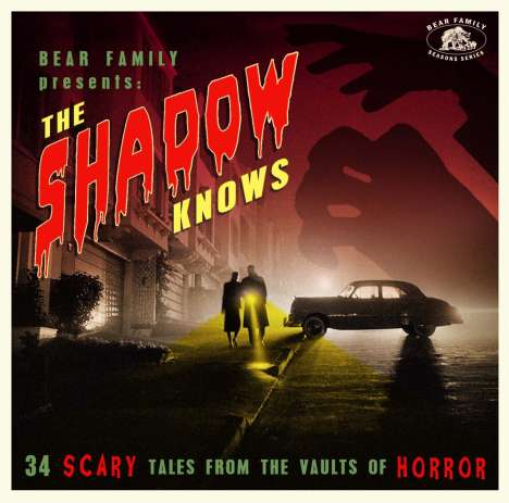 The Shadow Knows: 34 Scary Tales From The Vaults Of Horror, CD