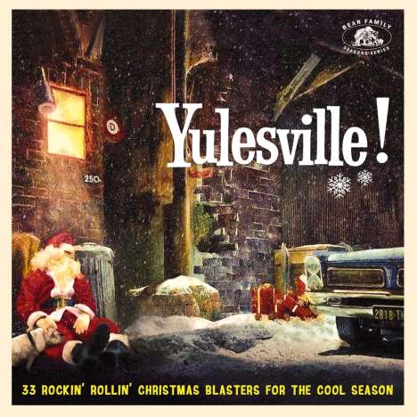Yulesville! - 33 Rockin' Rollin' Christmas Blasters For The Cool Season, CD