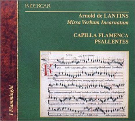 Arnold de Lantins (1400-1432): Missa Verbum Incarnatum, CD