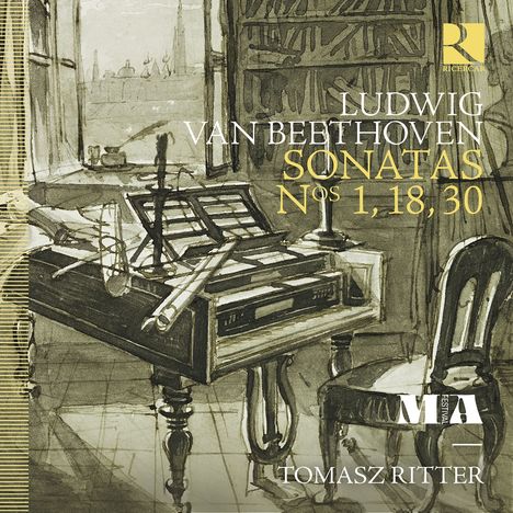 Ludwig van Beethoven (1770-1827): Klaviersonaten Nr.1,18,30, CD