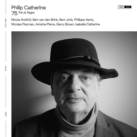 Philip Catherine (geb. 1942): 75 (Live at Flagey), CD