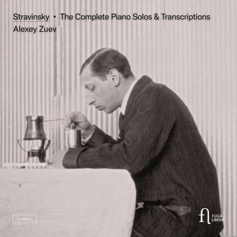 Igor Strawinsky (1882-1971): Klavierwerke &amp; Transkriptionen, 5 CDs