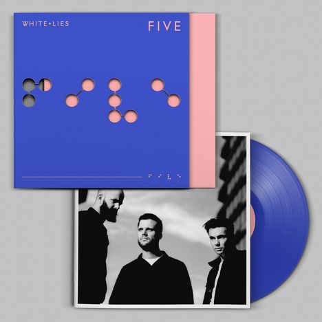 White Lies: Five (180g) (Limited-Edition) (Blue Vinyl), LP