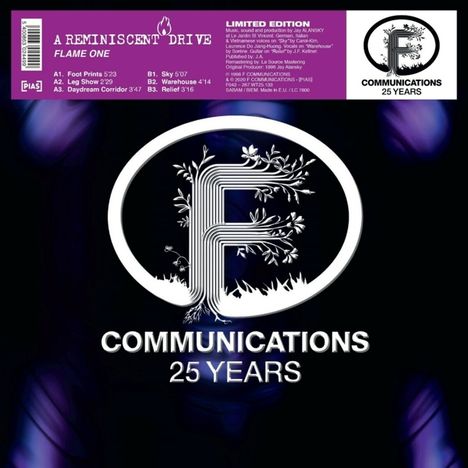 A Reminiscent Drive: Flame One (remastered) (Limited Edition), Single 12"