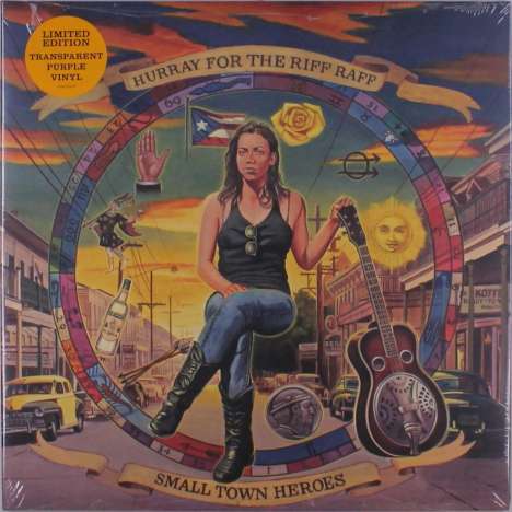 Hurray For The Riff Raff: Small Town Heroes (Limited Edition) (Transparent Purple Vinyl), LP