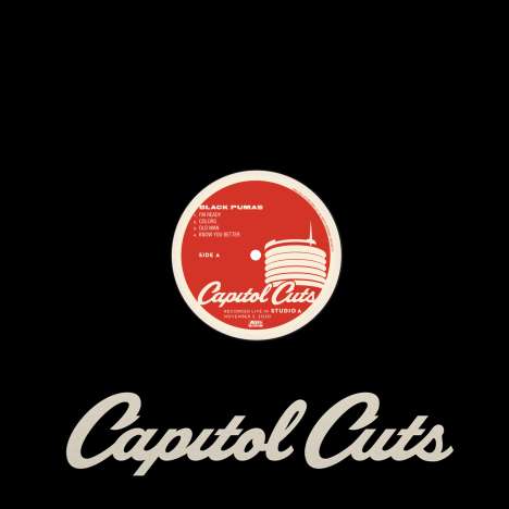 Black Pumas: Capitol Cuts: Live From Studio A (Red Vinyl), LP