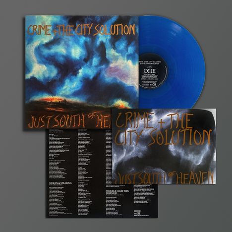 Crime &amp; The City Solution: Just South Of Heaven (Limited Edition) (Blue Vinyl), LP