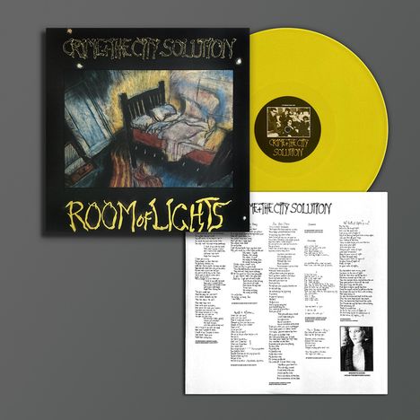 Crime &amp; The City Solution: Room Of Lights (Limited Edition) (Yellow Vinyl), LP