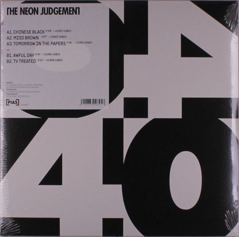 The Neon Judgement: Pias 40, LP