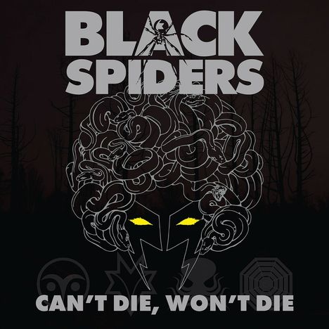 Black Spiders: Can't Die, Won't Die, CD