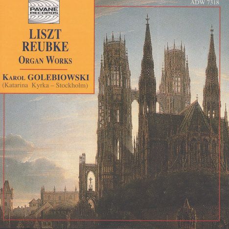 Julius Reubke (1834-1858): Orgelsonate "Psalm 94", CD