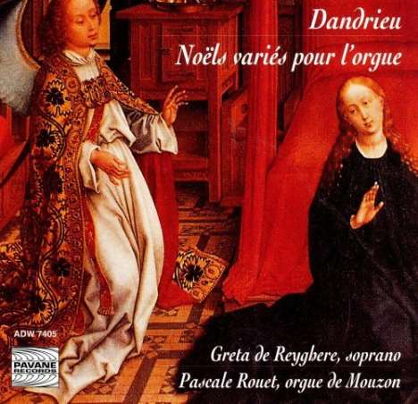 Jean Francois Dandrieu (1682-1738): Noels varie pour l'Orgue, CD