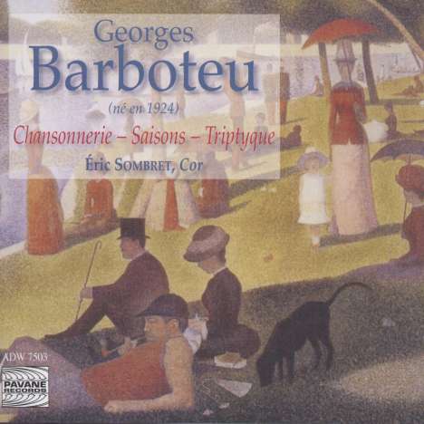 Georges Barboteu (1924-2006): Kammermusik, CD