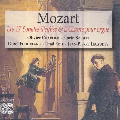 Wolfgang Amadeus Mozart (1756-1791): Kirchensonaten für Orgel, 2 Violinen, Cello &amp; Kontrabass, 2 CDs