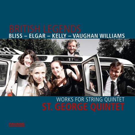 St. George Quintet - British Legends, CD