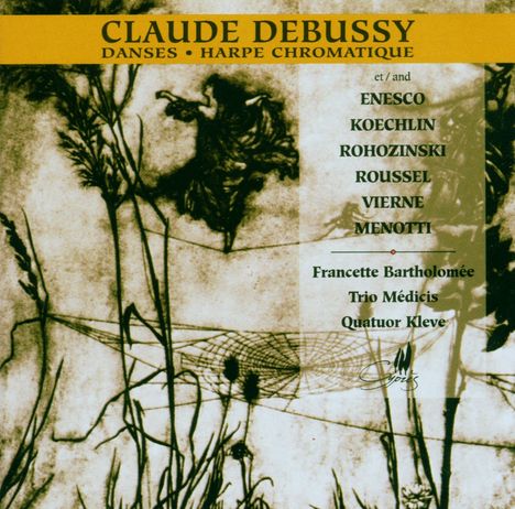 Francette Bartholomee - Harp Landscapes, CD