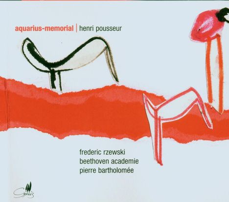 Henri Pousseur (1929-2009): Aquarius-memorial, CD