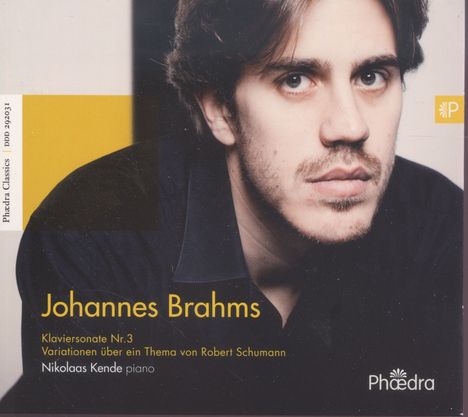 Johannes Brahms (1833-1897): Klaviersonate Nr.3 op.5, CD