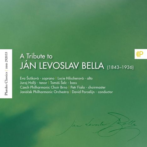 Jan Levoslav Bella (1843-1936): Festmesse Es-Dur, CD