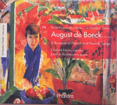 August de Boeck (1865-1937): Französische &amp; Flämische Lieder, CD
