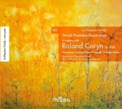 Roland Coryn (geb. 1938): Werke für Chor a capella, CD