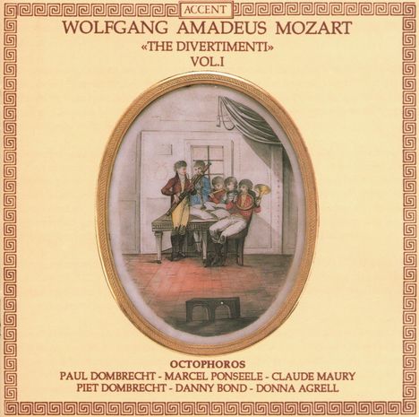 Wolfgang Amadeus Mozart (1756-1791): Divertimenti KV 213,240,252,253,270, CD