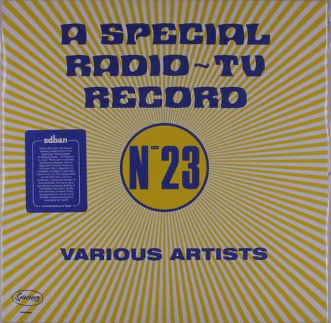 A Special Radio ~ TV Record – N°23 (Limited Edition) (Colored Vinyl), LP