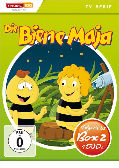 Die Biene Maja Box 2, 4 DVDs