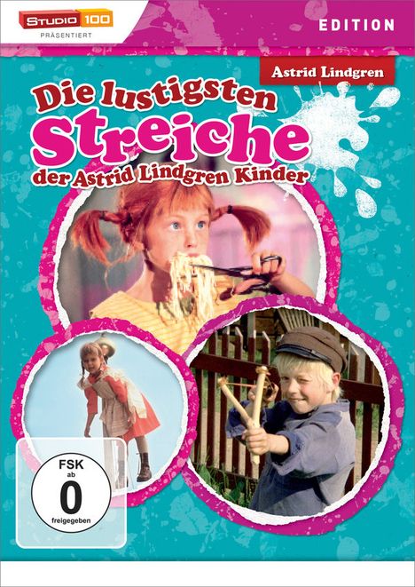 Die lustigsten Streiche der Astrid Lindgren Kinder, DVD