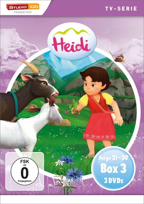 Heidi (CGI) Box 3, 3 DVDs