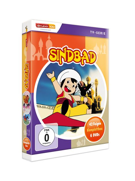 Sindbad (Komplette Serie), 6 DVDs
