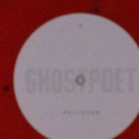 Ghostpoet: Meltdown (Red Vinyl), Single 10"