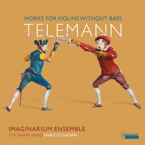 Georg Philipp Telemann (1681-1767): Kammermusik für Violine ohne Bass, CD