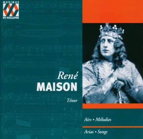 Rene Maison - Historische Tenorarien, CD