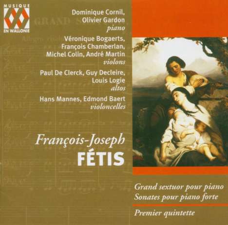 Francois-Joseph Fetis (1784-1871): Sonaten Nr.1-3 für Klavier 4-händig, CD