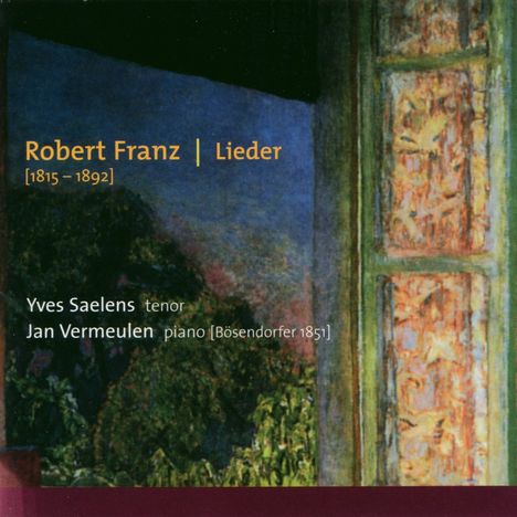 Robert Franz (1815-1892): Lieder, CD