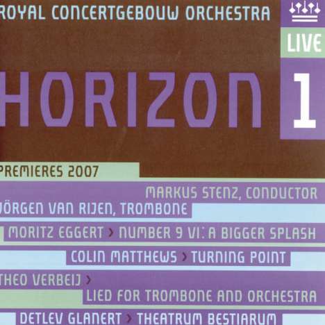 Concertgebouw Orchestra - Horizon 1, Super Audio CD